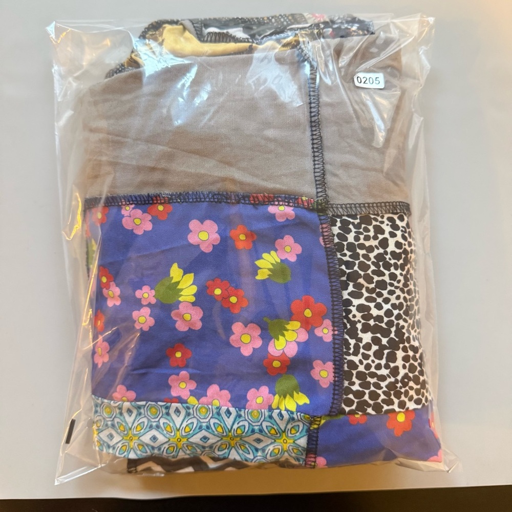 Advance Apparels Multicolor Patchwork Jumpsuit NWT - image 12